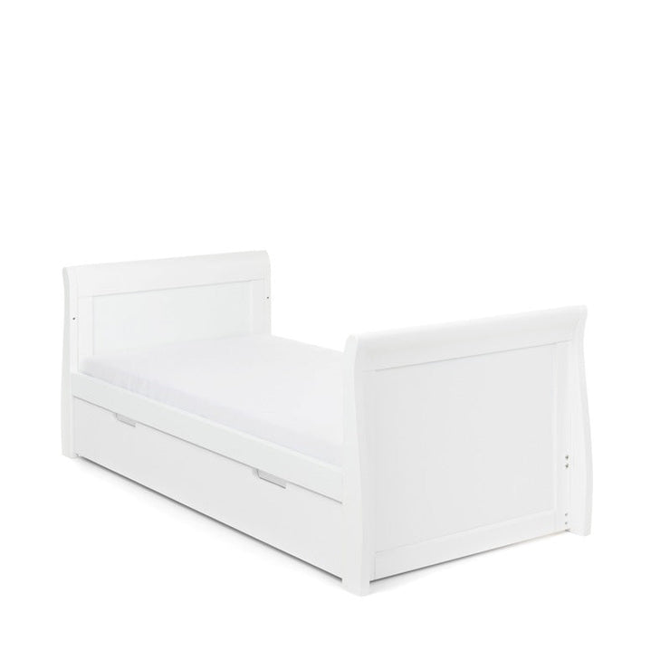 Obaby - Lit Bébé Évolutif 140x70cm Stamford Classic - Blanc - Mode Bébé Claye