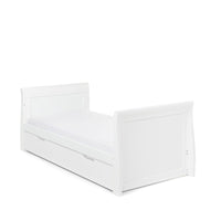 Obaby - Lit Bébé Évolutif 140x70cm Stamford Classic - Blanc - Mode Bébé Claye