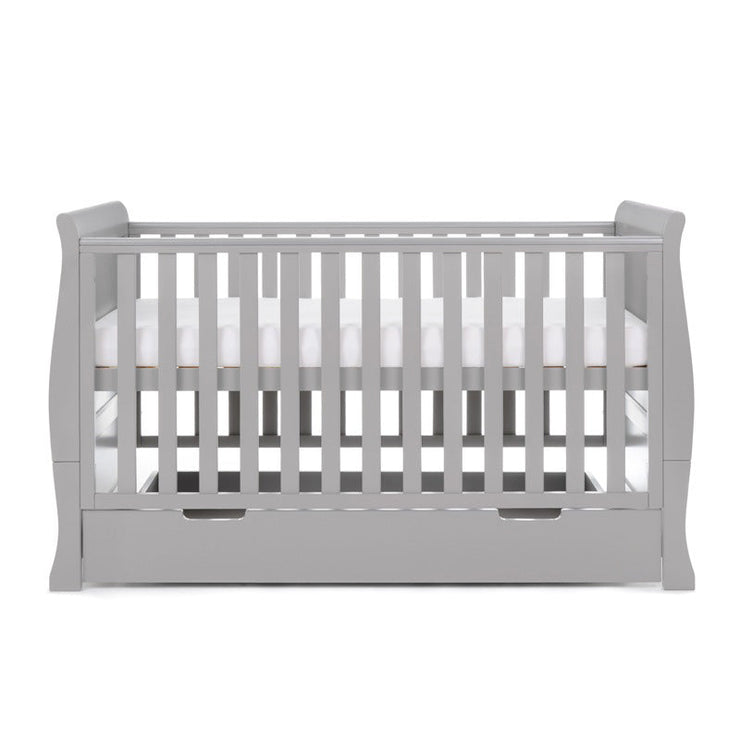 Obaby - Lit Bébé Évolutif 140x70cm Stamford Classic - Gris - Mode Bébé Claye