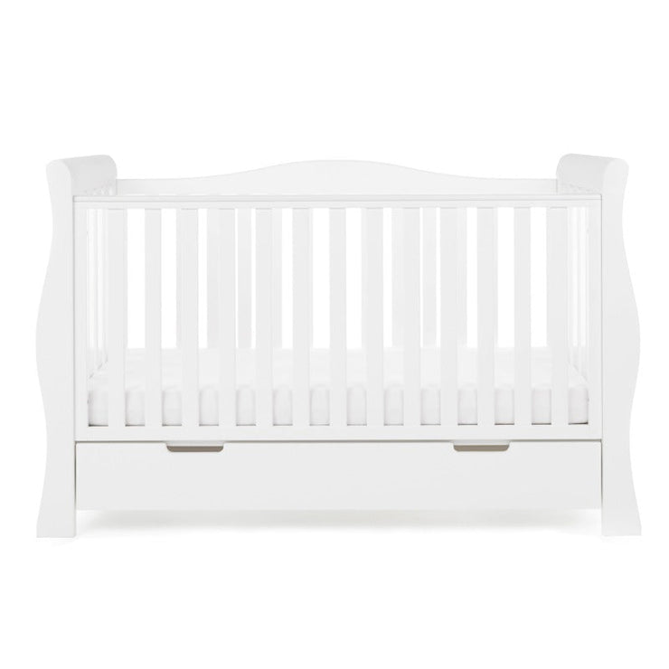 Obaby - Lit Bébé Évolutif STAMFORD LUXE - BLANC - Mode Bébé Claye