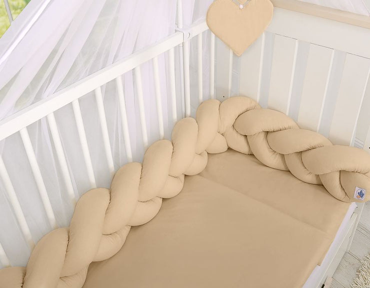 Tour de lit Tressé - Beige