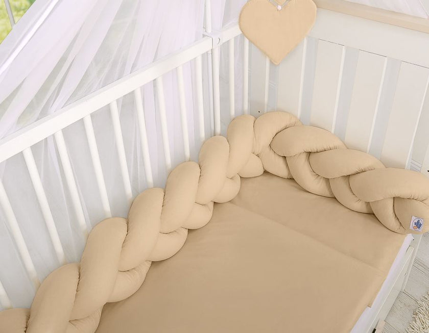 Tour de lit Tressé - Beige