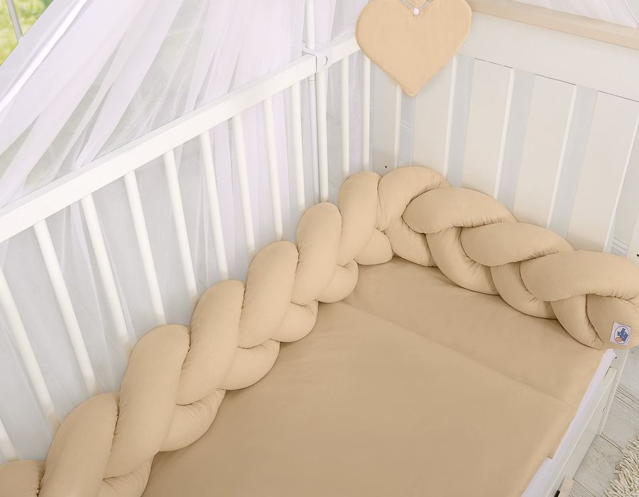 Tour de lit Tressé - Beige