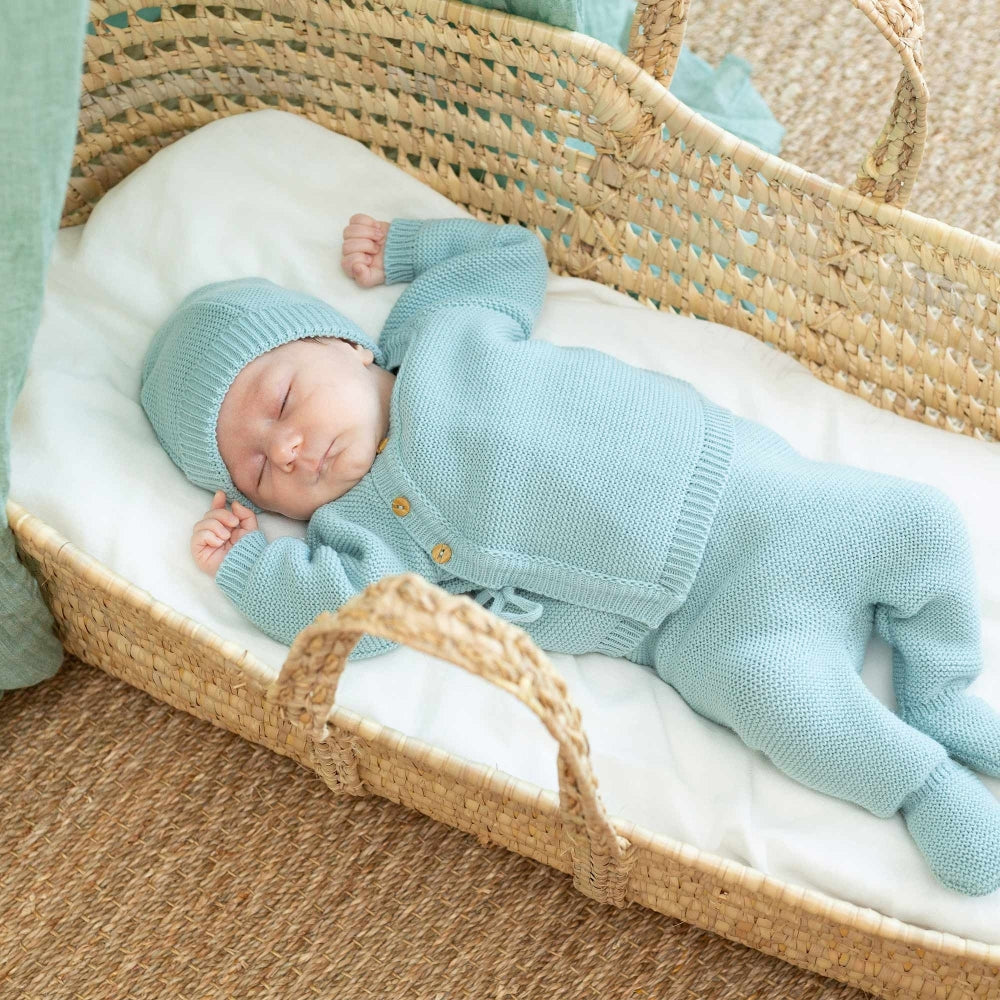 Baby knitted pants - Green