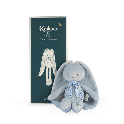 BLUE RABBIT PUPPET - 25 CM