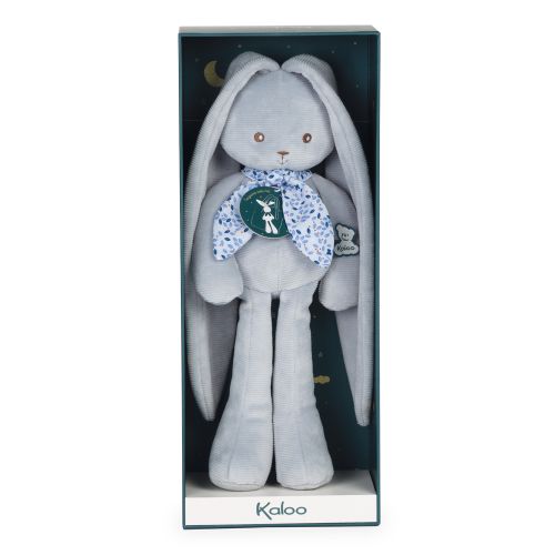 PANTIN LAPIN BLEU - 35 CM