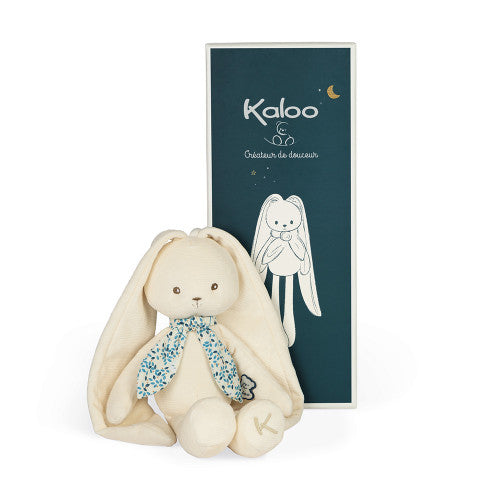 CREAM RABBIT PUPPET - 35 CM