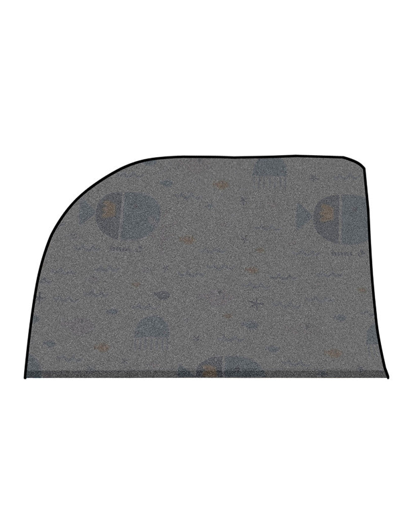 Window sock XL Lazuli blue baby car sunshade
