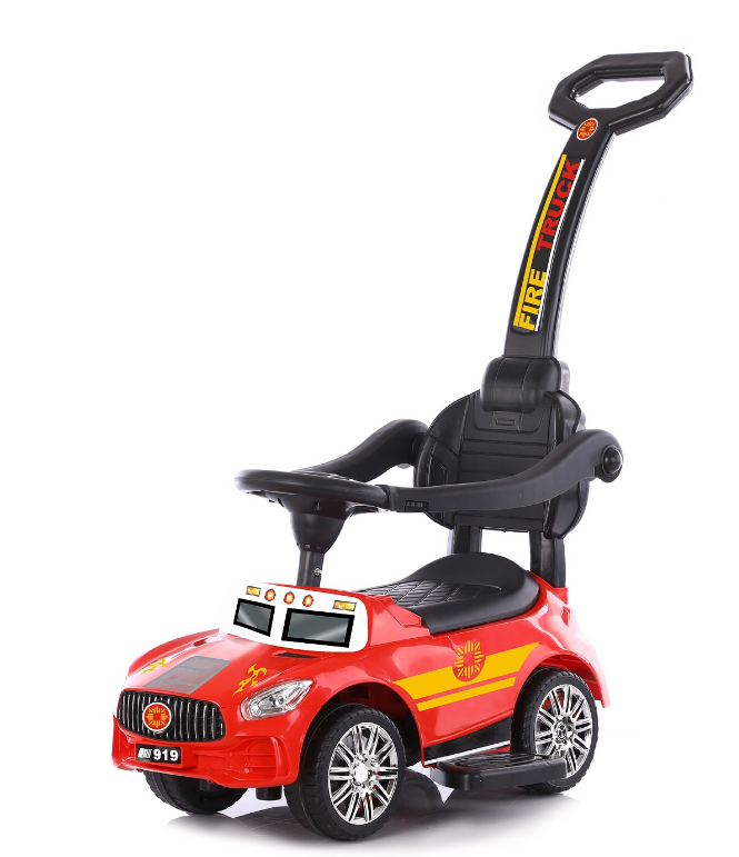 Porteur Pousseur Bébé Camion de Pompiers