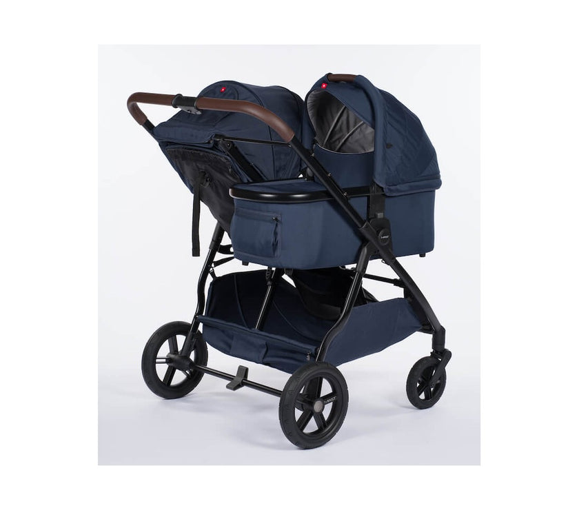 M.Twin x BLUEBERRY double stroller