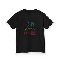 T-shirt en Coton "Happy and Dazzling" pour Enfants - Mode Bébé Claye