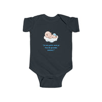 Body bébé "Je suis petit, mais je fais de grandes siestes!" - Mode Bébé Claye