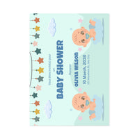 Baby Shower Fine Art Postcards with Cute Babies - Invitation Cards - Mode Bébé Claye