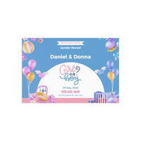 Baby Shower Fine Art Postcards with Cute Babies - Invitation Cards - Mode Bébé Claye