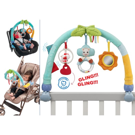 Arche d’activités multi-supports Sophie la girafe - Mode Bébé Claye