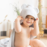 Bath cape 100x100 - Teddy bear