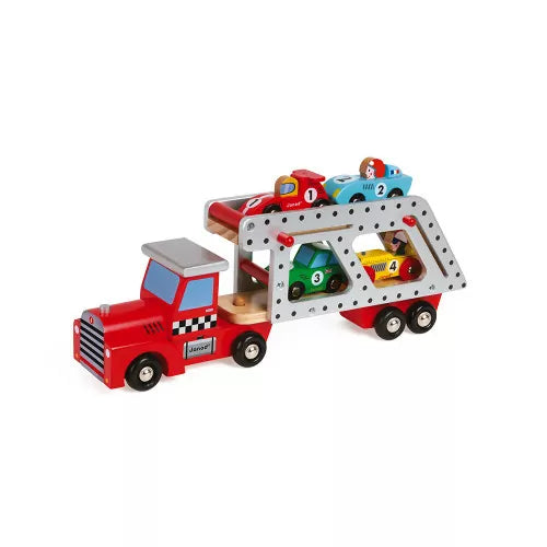 CAMION PORTE-VOITURES BOIS