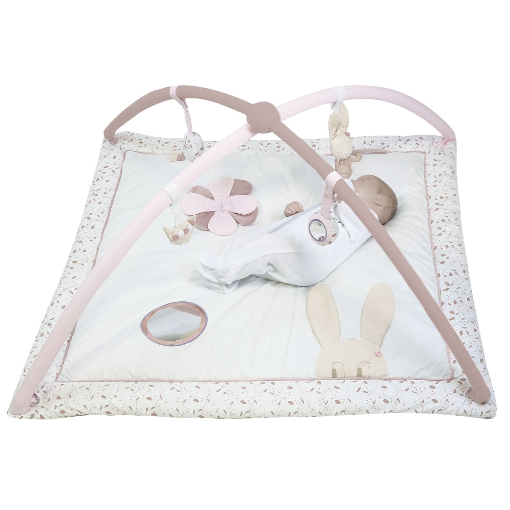 Tapis d'éveil bébé - 2 en 1 Rose et Lili