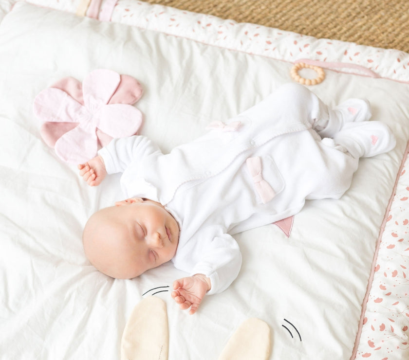 Tapis d'éveil bébé - 2 en 1 Rose et Lili