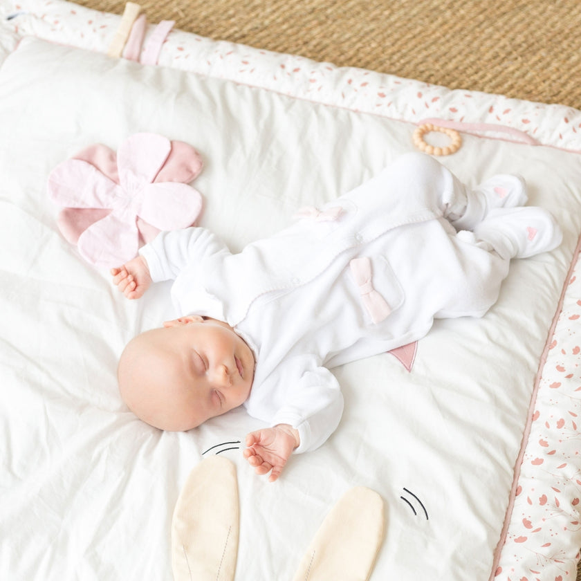 Tapis d'éveil bébé - 2 en 1 Rose et Lili