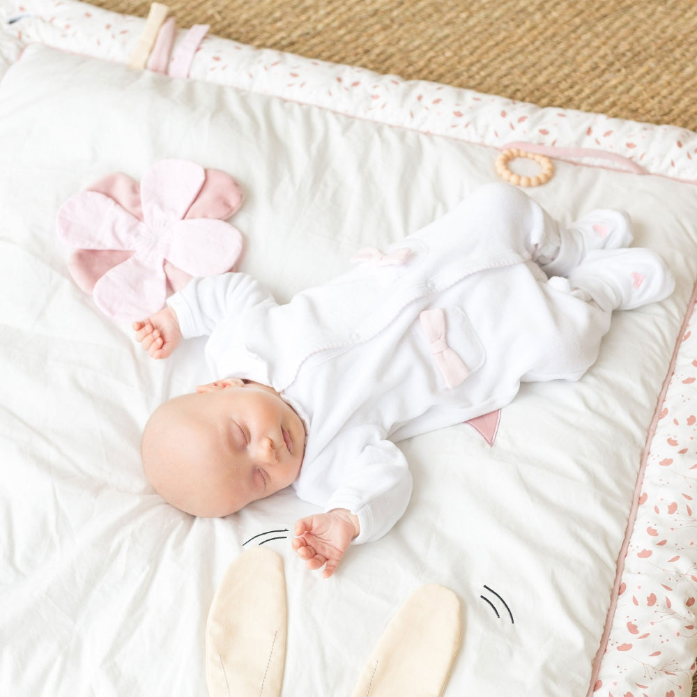 Tapis d'éveil bébé - 2 en 1 Rose et Lili