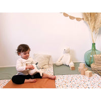 Tapis de motricité bébé XL Terrazzo