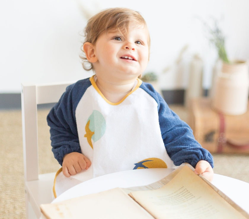 Bavoir tablier - Eponge - Mode Bébé Claye