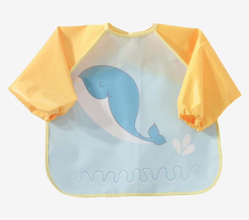 Bavoir tablier EVA - Baleine - Mode Bébé Claye