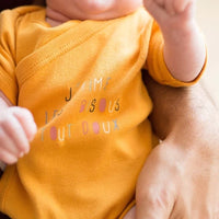 Bodies manches courtes - J'aime les bisous 1 mois - Mode Bébé Claye