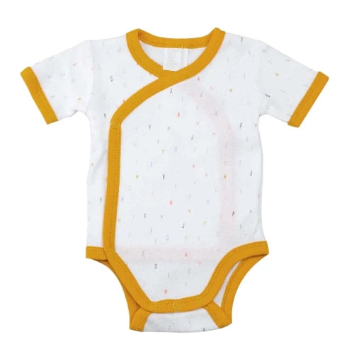 Bodies manches courtes - J'aime les bisous 1 mois - Mode Bébé Claye