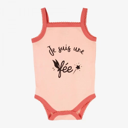 BODY À BRETELLES - JE SUIS UNE FÉE 23 mois - Mode Bébé Claye