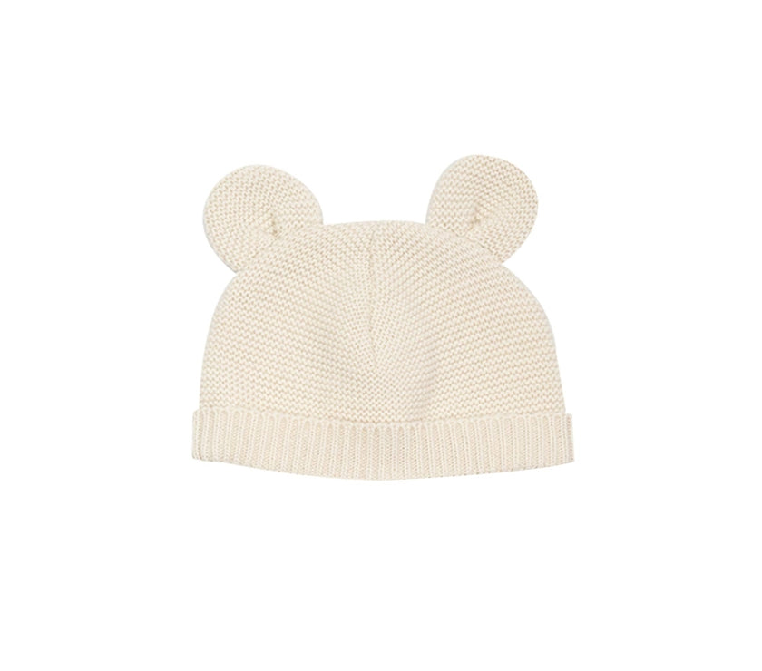 Bonnet  maille SABLE 0/1 mois - Mode Bébé Claye