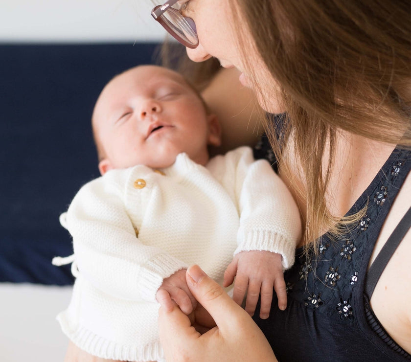 Brassière naissance  BLANC - Mode Bébé Claye