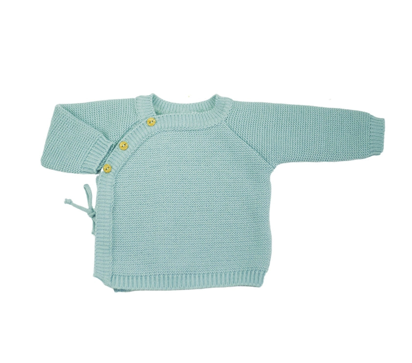 Brassière naissance Vert - Mode Bébé Claye
