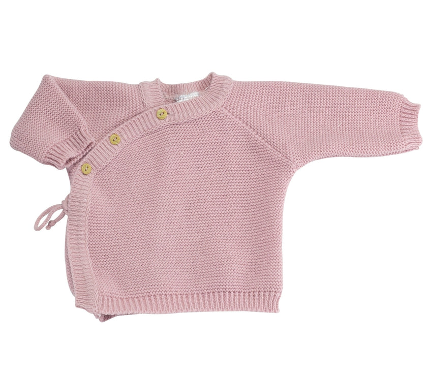 Brassière naissance VIEUX ROSE - Mode Bébé Claye