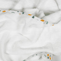 Cape de bain bébé - Feuilles - Mode Bébé Claye