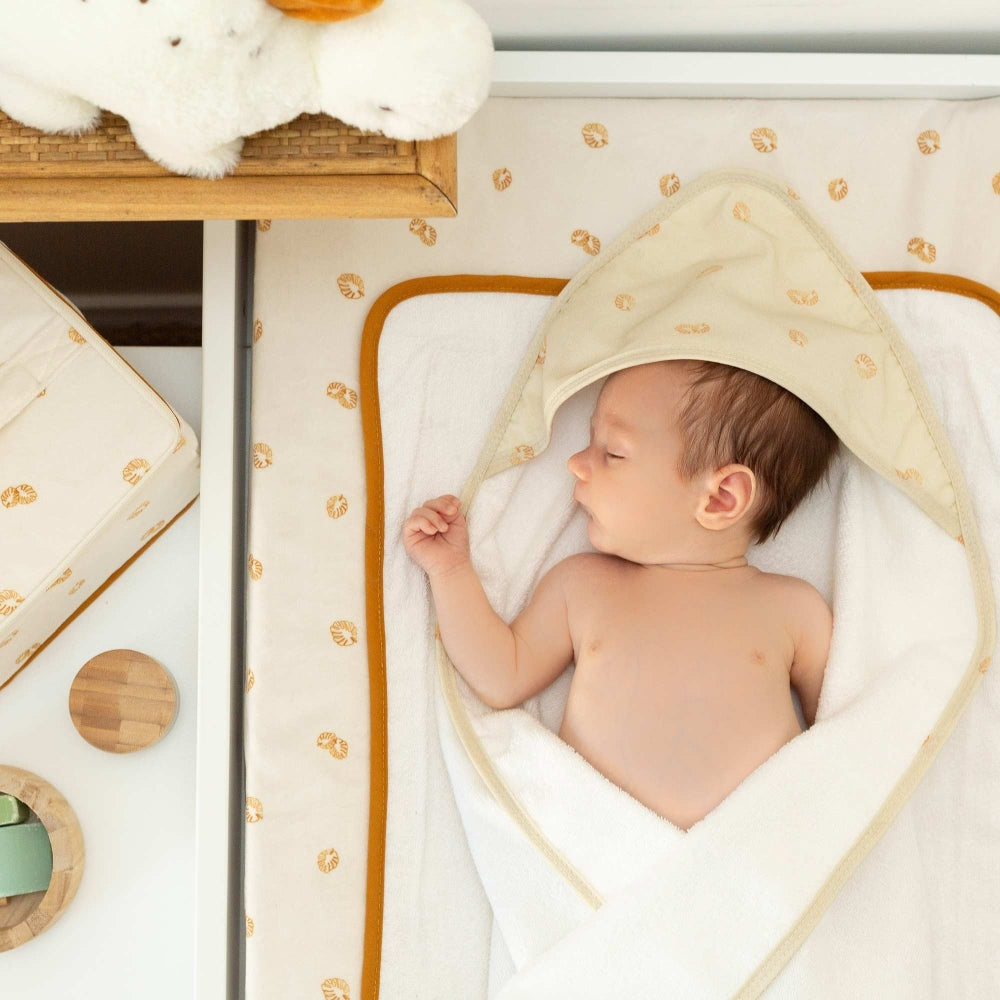 Cape de bain & gant - Diplododo - Mode Bébé Claye