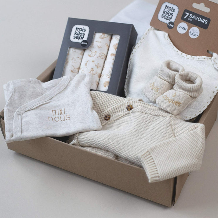 Coffret Naissance Beige Mom - Mode Bébé Claye
