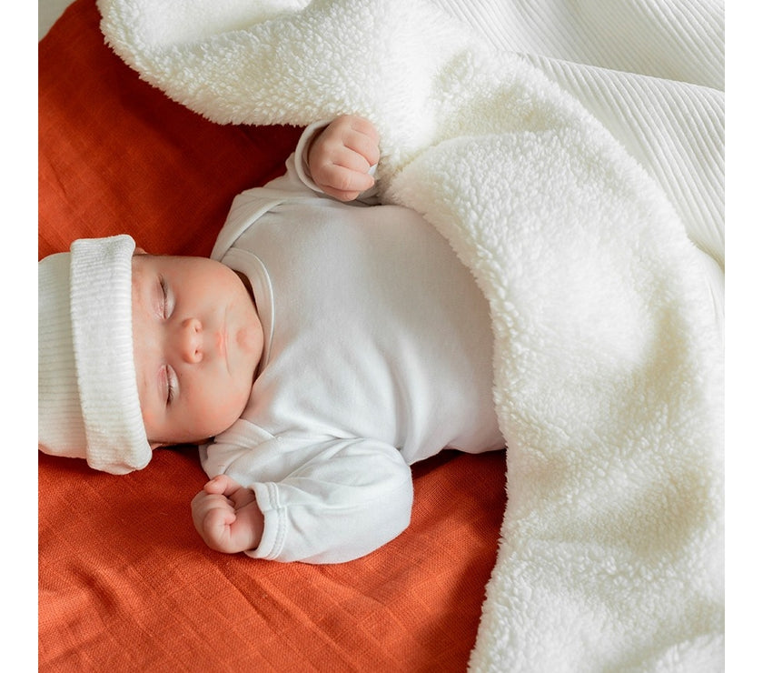 Couverture 75x100CM - Sherpa - Mode Bébé Claye