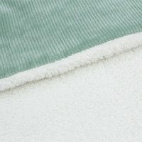 Couverture Sherpa vert - Mode Bébé Claye