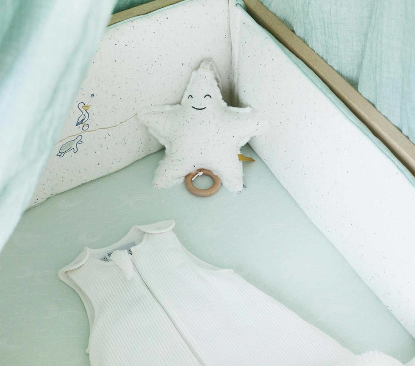 Gigoteuse naissance - Velours côtelé blanche - Mode Bébé Claye
