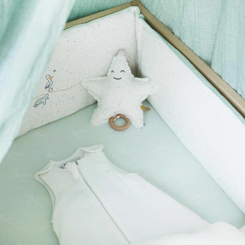 Gigoteuse naissance - Velours côtelé blanche - Mode Bébé Claye