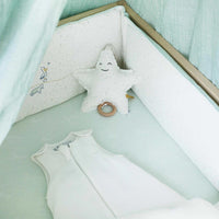 Gigoteuse naissance - Velours côtelé blanche - Mode Bébé Claye