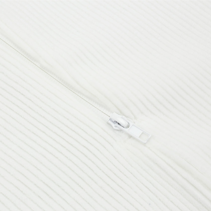 Gigoteuse naissance - Velours côtelé blanche - Mode Bébé Claye