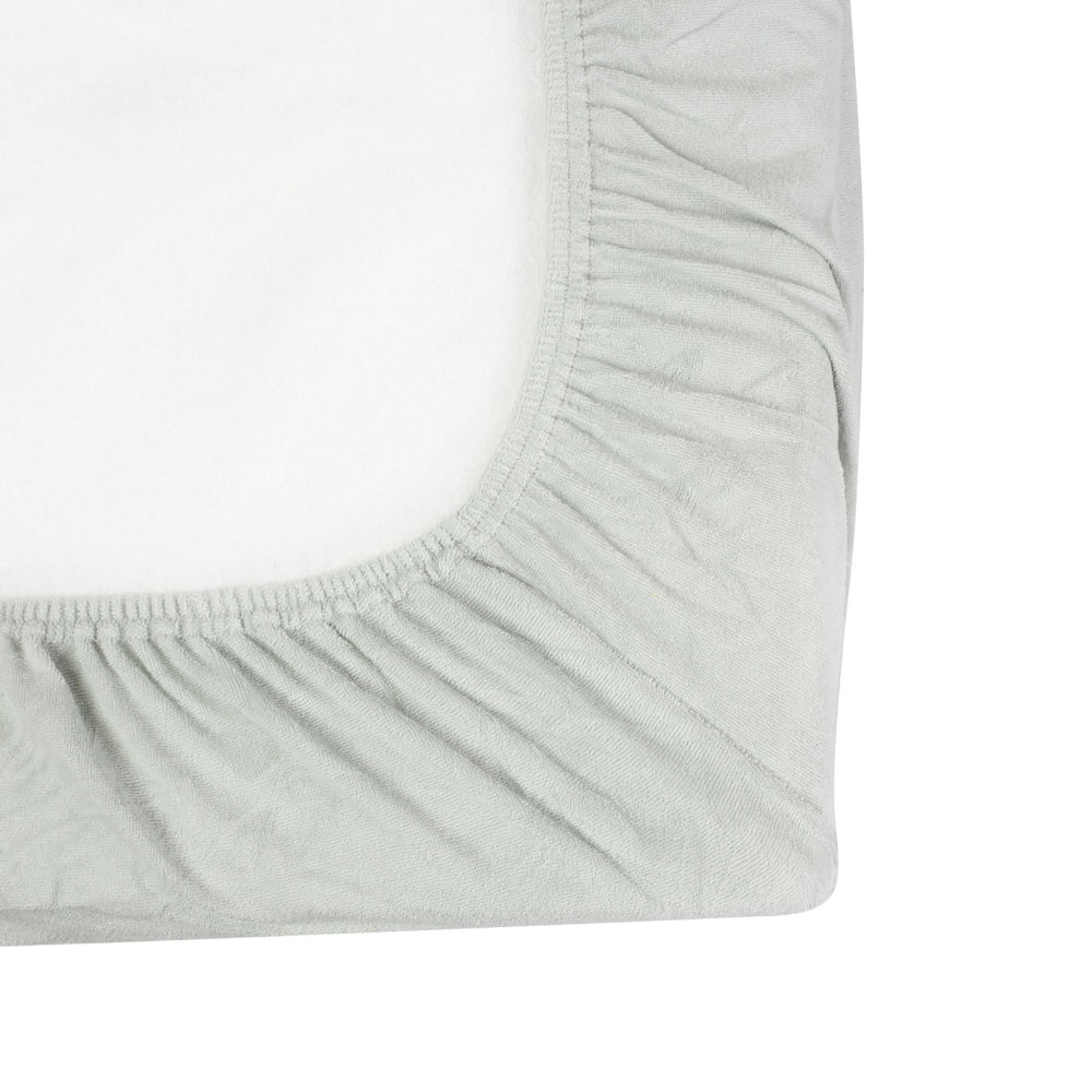 Housse de matelas à langer Gris clair - Mode Bébé Claye