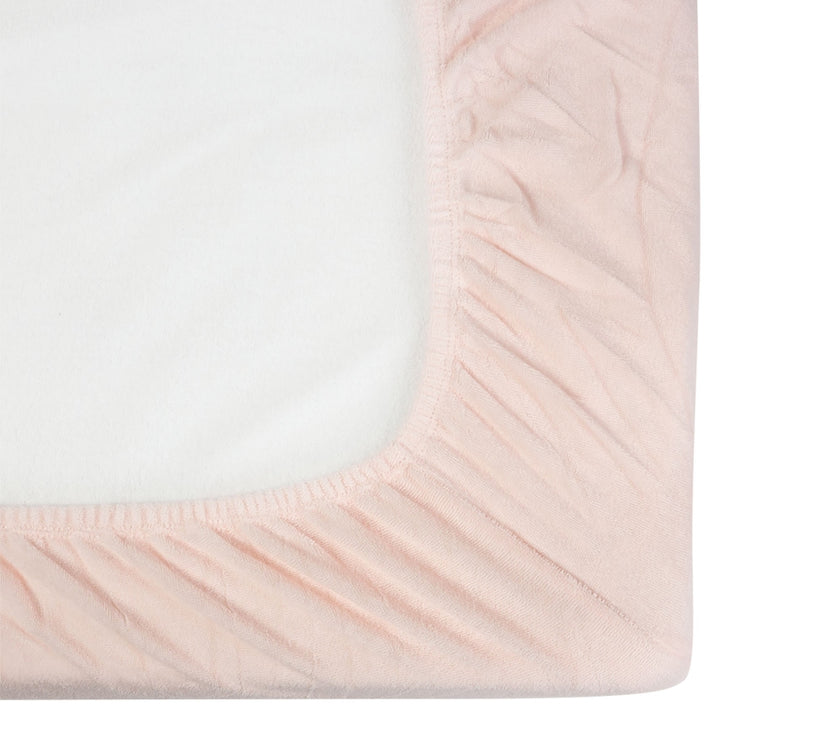 Housse de matelas à langer Rose - Mode Bébé Claye