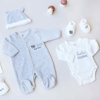 Kit naissance 6 pièces - Mini Nous 1 mois - Mode Bébé Claye
