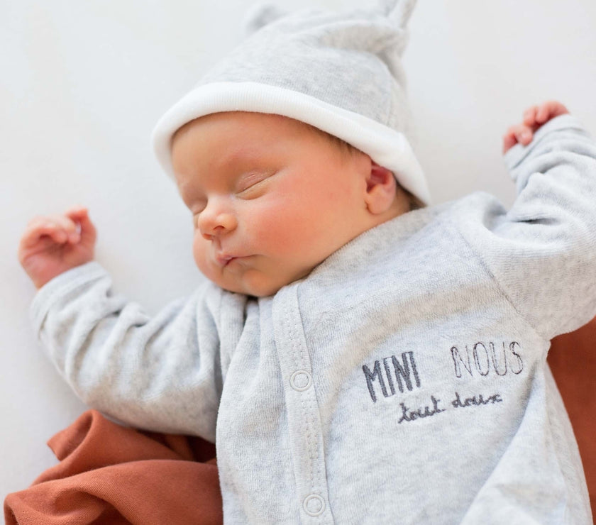 Kit naissance 6 pièces - Mini Nous 1 mois - Mode Bébé Claye