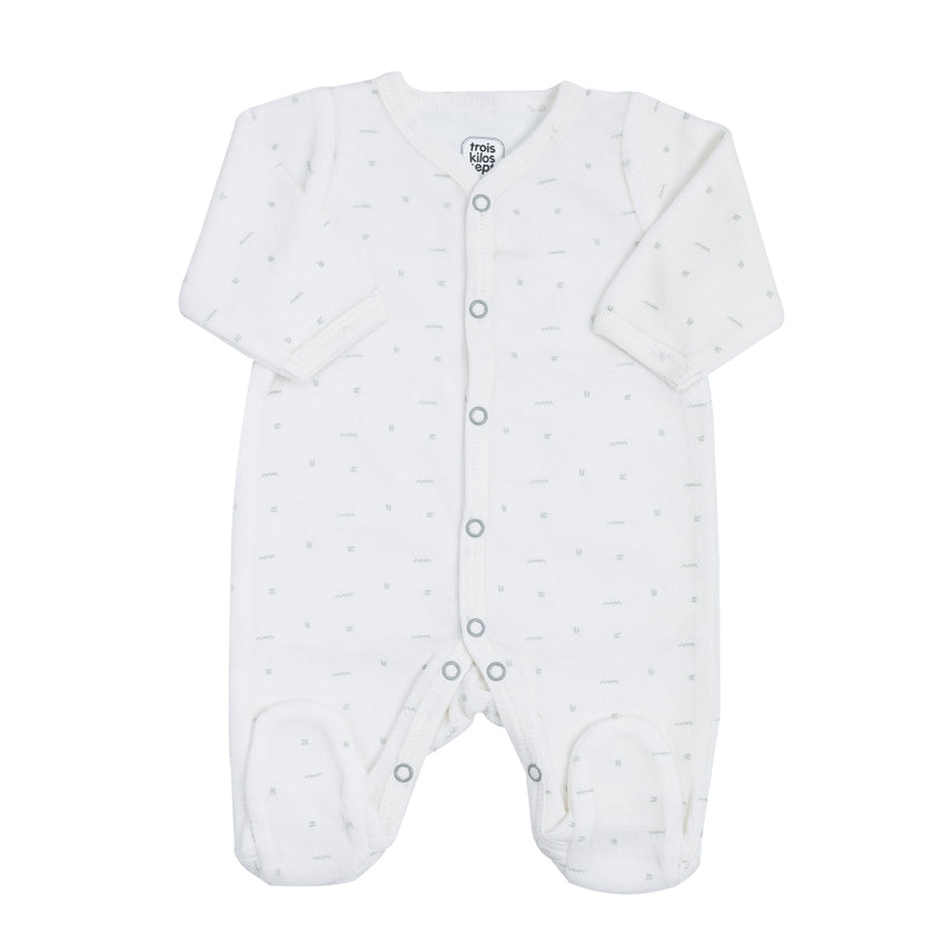 Kit naissance 6 pièces Vert sauge 0 mois - Mode Bébé Claye