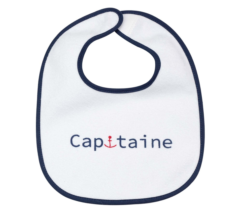 Lot de 7 bavoirs - Capitaine bisous - Mode Bébé Claye